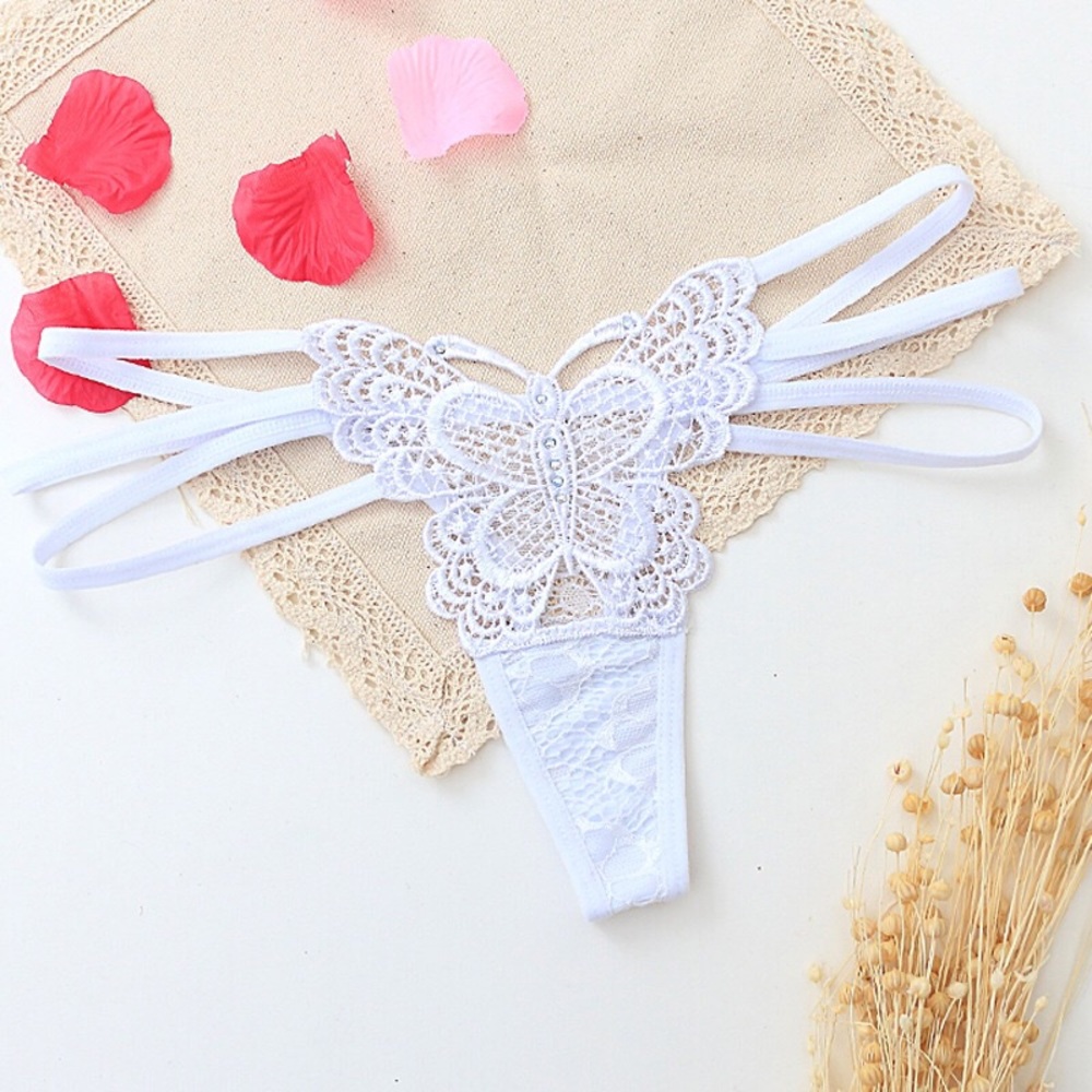 Sexy lace butterfly panty - Picture 3 of 8